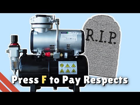 How to Care For Your Airbrush Compressor!
