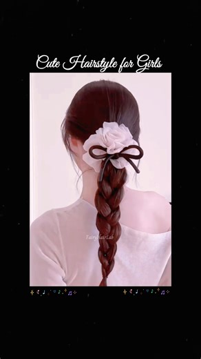 Cute Hairstyle for Girls 🌺 Tutorial 💮 Fairy Hair Lab 💝