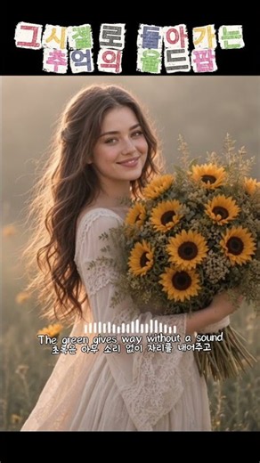 🌻보름달은 못봤어도 해바라기 한아름,하루종일 기분좋다☕️ 7080추억의 노래🎧oldpop playlist