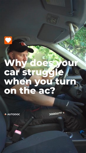 Does your car struggle when you turn on the AC? Here are four reasons why this might happen☝️#autodoc #carparts #lifehack #car | autodoc.eu