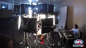 3.7K views · 77 reactions | Check out the behind the scenes vision from the Collingwood photo shoot while you wait for the big clash! #AFLEvo2 | AFL Evolution | Facebook