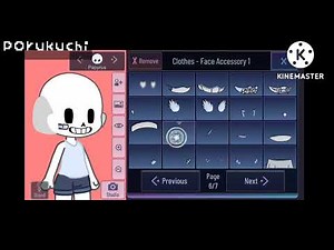 How to make papyrus in gacha club [ My version ]