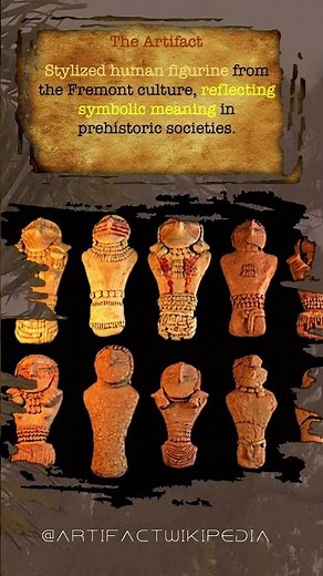 Fremont Clay Human Figurine 🗿 #Archaeology