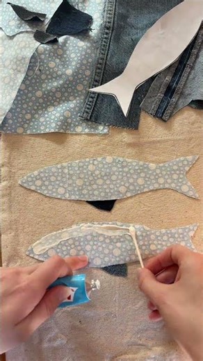 Fish Patchwork DIY 🐟