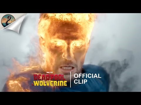 Deadpool & Wolverine | "Johnny Storm vs. Pyro" Official Clip (2024) - Chris Evans, Aaron Stanford