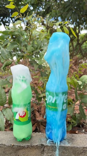 7up VS mentos, Sprite VS mentos