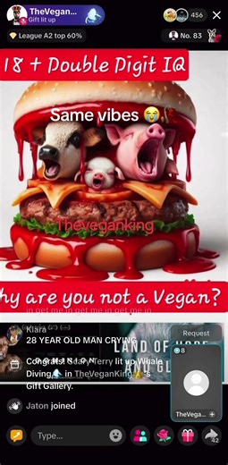 #xyzbca #viral #fypage #veganking #funny @TheVeganKing👑 | Vegan