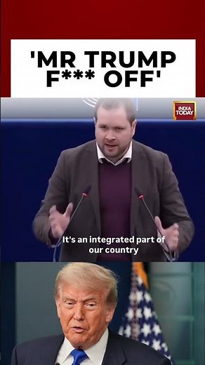 Anders Vistisen Tells Donald Trump 'Greenland Is Not For Sale' In Fiery Speech