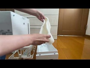 パナソニック気化式加湿機_フィルターお手入れ