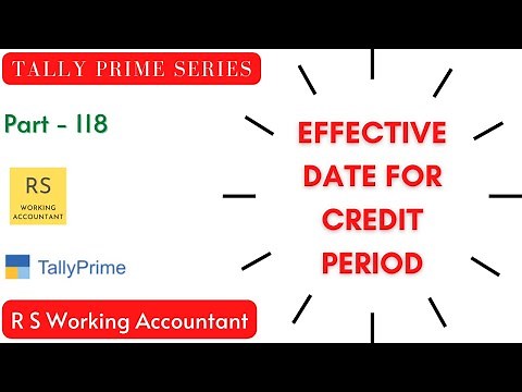 What is Effective Date in Tally Prime | Use and Importance of Effective Date in Tally Prime