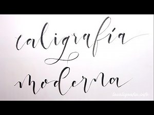 Modern Calligraphy Tutorial