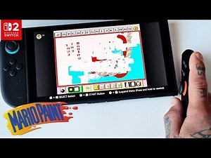 Mario Paint Nintendo Switch 2 Gameplay