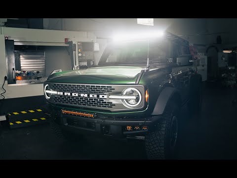 Bronco - 40" Light Bar Installation Guide