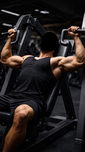 💪 Upper Chest Pump! Machine Press Variation for Maximum Growth #UpperChest #ChestWorkout #GymMotive