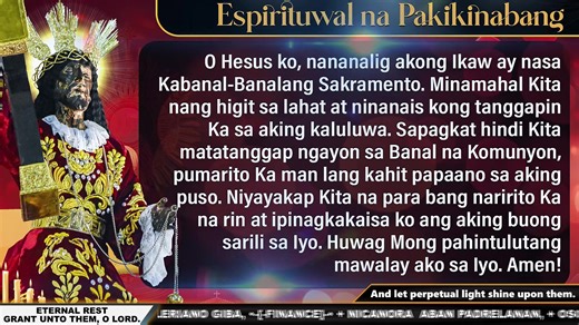 #QuiapoChurch Official 6AM LIVE ONLINE MASS 19 JANUARY 2026 • MONDAY OF THE SECOND WEEK IN ORDINARY TIME Tagapagdiwang: Rev. Fr. Egai Doroteo, MMSJ QUIAPO CHURCH MOBILE APP For Android: https://bit.ly/3nXUz4Q For IOS: https://apple.co/3k9nfFH #MinorBasilicaAndNationalShrineOfJesusNazareno #JesusNazareno #Nazareno2026 #Traslacion2026 #SaintJohnTheBaptist #SanJuanBautista #NuestraSeñoraDeLaBuenaHora #OurLadyOfTheGoodHour #AveMaria #BlessedVirginMary #BlessedMother #Catholic #Katoliko | Quiapo Chur