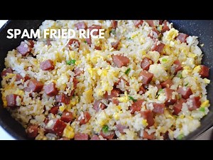EASY LUNCHEON MEAT FRIED RICE RECIPE (SPAM FRIED RICE)