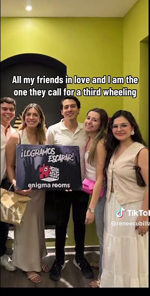 Embracing Third Wheeling as a Single Friend