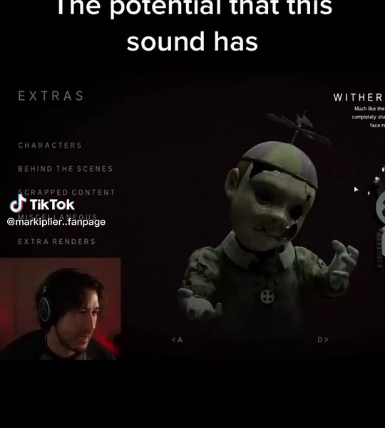 Markiplier FNAF Sound Potential Analysis