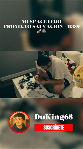 MI SPACE LEGO [PROYECTO SALVACION - 11389] 🚀🪨 #lego #hailmary #vlog #2026 #building #setup #rocket