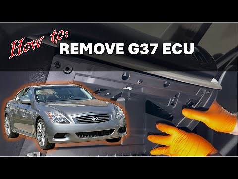 Infiniti G37 - Step-by-Step ECU Removal Guide