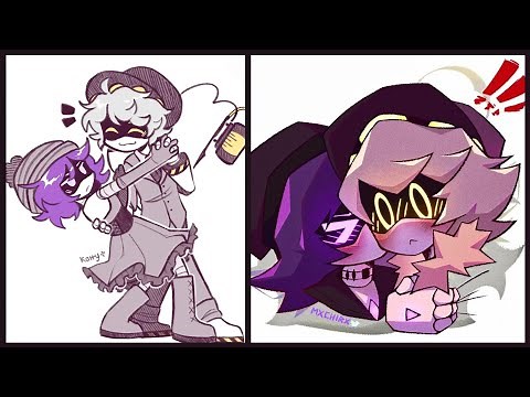 Funny and Adorable N x Uzi Comic Dub Compilation 4 (Murder Drones Comic Dub)