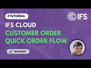 Processing Customer Order via Quick Order Flow in IFS Cloud (tutorial) (7)