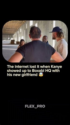 Kanye walked into Boxabl HQ with her… 😱 @boxabl #shorts