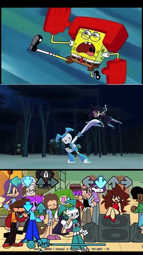 FNF Vs Jenny & Spongebob Mod - Friday Night Funkin' Mobile Game