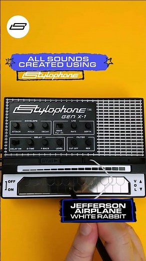 JEFFERSON AIRPLANE - WHITE RABBIT COVER ON STYLOPHONE