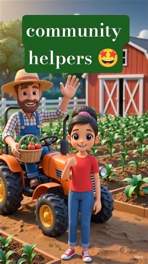 our community helpers, easy way to kids learning#shorts #learning #children #kids