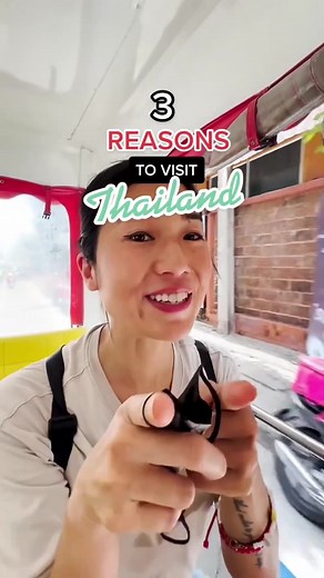 So, who else wants to visit Thailand? 🙋‍♀️🇹🇭 @hangrybynature knows a thing or two about travelling the world. Here are her top 3 reasons to visit Thailand ✈️ #Travel #Skyscanner #TravelTok #Thailand #TravelInspo