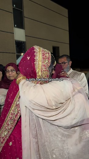 Emotional Rukhsati Moments at a South Asian Wedding