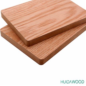 [Hot Item] Red Oak Teak Sapele Natural Veneered Plywood MDF Board Fancy Plywood Furniture Board