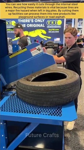 How Industrial Tire Cutters Work
