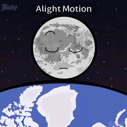 Lunar Eclipse Animation Inspired by Blood Moon