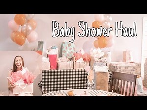 Baby Shower Haul * First Time Mom! *