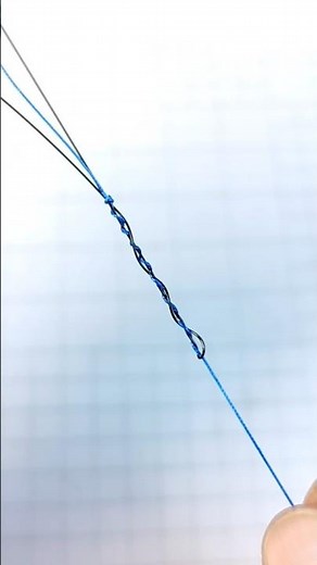 how to tie a leader to braided line