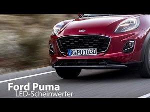 Ford Puma (2020): LED-Scheinwerfer Test [4K] - Autophorie Extra