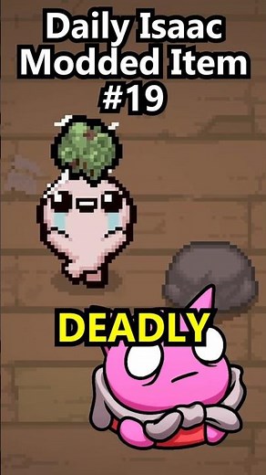 Get INFINITE Blue Attack Flies With This Isaac Item (Daily Modded Item #19) #gaming #isaacrepentance