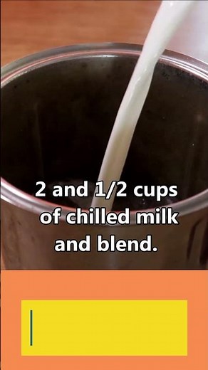 3 ingredient Oreo Milkshake recipe | 2 minute milkshake recipe #Shorts