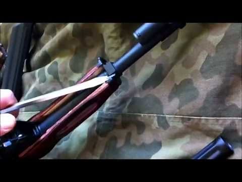 AK 47 AK 74 AKM furniture installation tutorial Combloc Customs Ironwood Designs