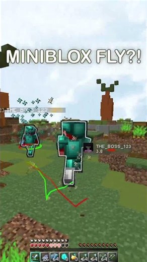 MiniBlox FLY IN THE BIG 2025?! | NotYourClient #client #minecraft #miniblox