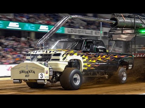 EPIC Truck Pulling 2026! Super Stock Diesel Trucks! Mac Trailer Winter Nationals! MATS 2026.