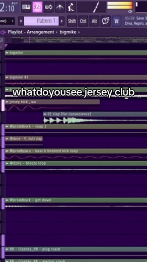 what do you see jersey club sample ideas for FL Studio