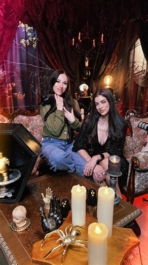 VAMP® on Instagram: "What’s your parting gift after the alien abduction??? Join my girl @officialcarlyking & I on the latest @letsgetspookyshow where we chat horror, haunts, ghosts, aliens & all things spooky! #letsgetspooky"