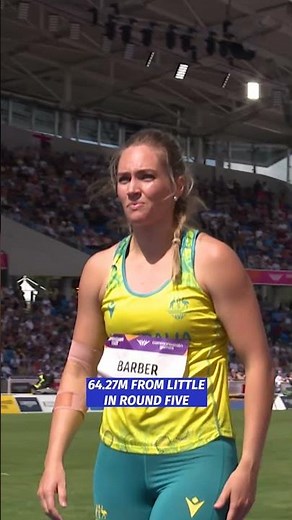 Bringing home Javelin 🥇 for Australia: Kelsey-Lee Barber 🇦🇺👏