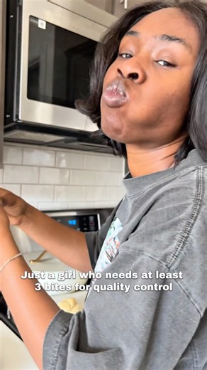 Just a girl who made sure it taste good. Full Hot Honey Chicken Biscuit video drops tomorrow!