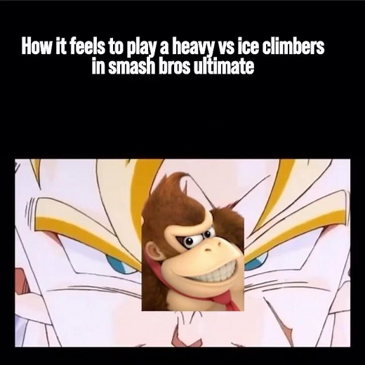 How it feels playing as a heavy vs ice climbers in smash