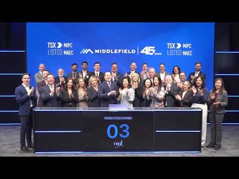 Middlefield (TSX: MIPC & MAEC) Opens the Market Monday, May 11, 2026