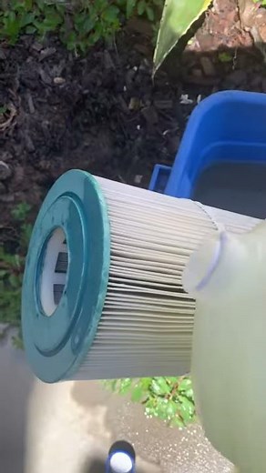 Clean pool filters( Muriatic Acid )